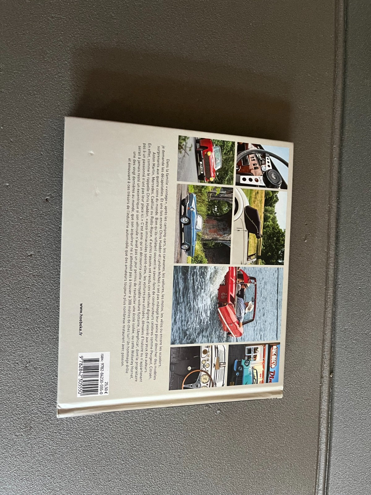 Livre Voiture Automobile Décapotable rétro Hoëbeke Chris Haddon