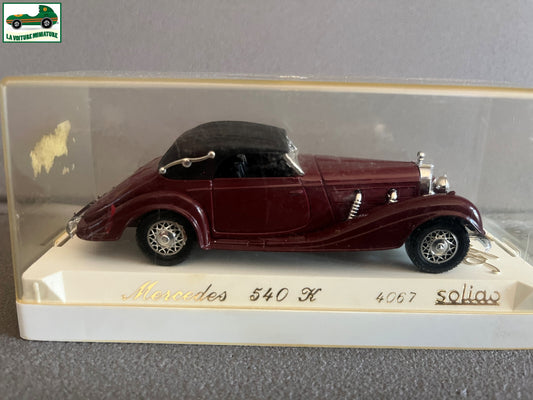 Voiture Miniature Mercedes 540K 4067 Solido au 1/43