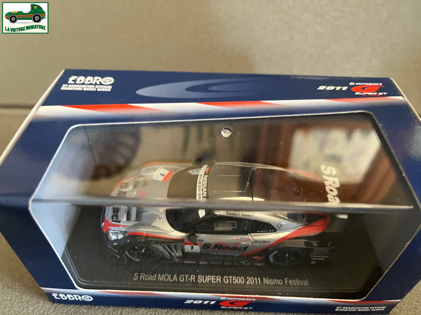 Voiture Miniature S Road Mola GT-R Super GT500 2011 Nismo Festival Ebbro 1/43
