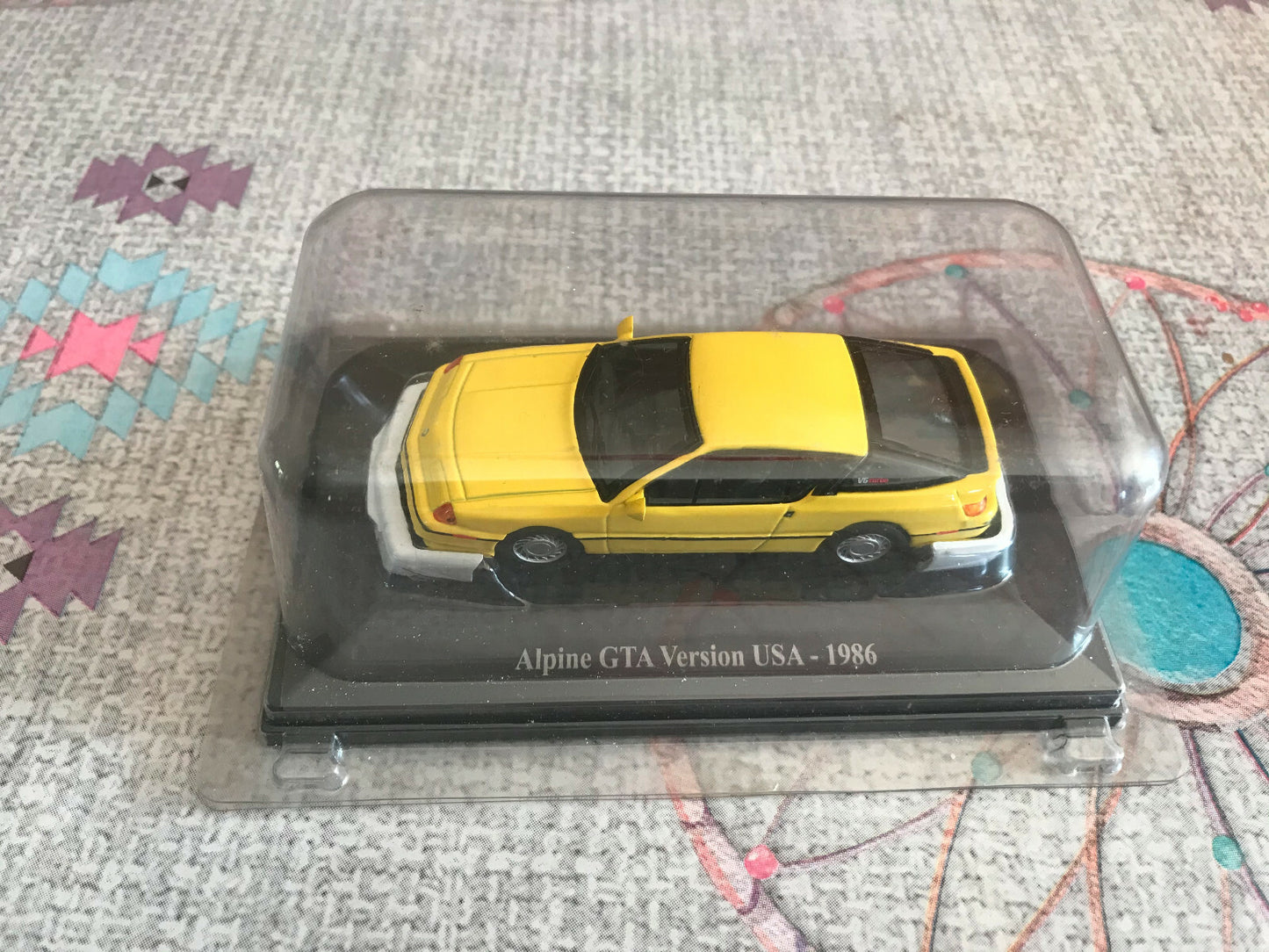 Voiture Miniature Renault Alpine GTA Version USA 1986 1/43 Eligor