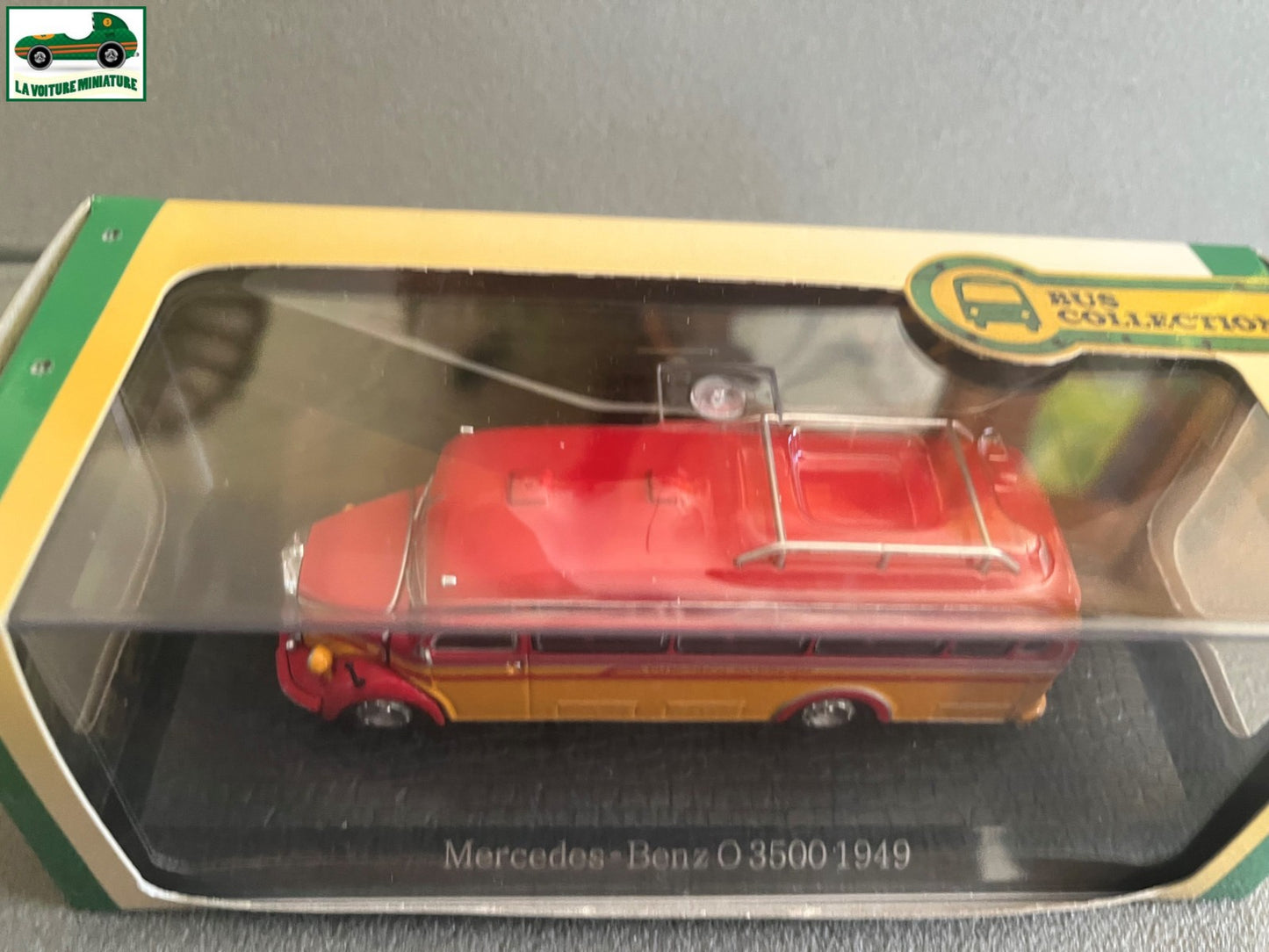 Voiture miniature Mercedes Benz O 3500 1949 Autobus Bus Collection Atlas 1/72