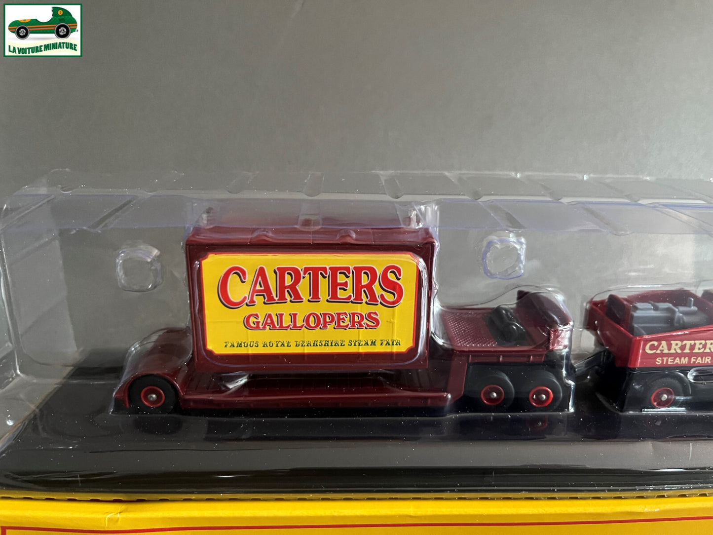 Voiture miniature Cirque Carters Foden Generator and Low Loader Atlas 1/76