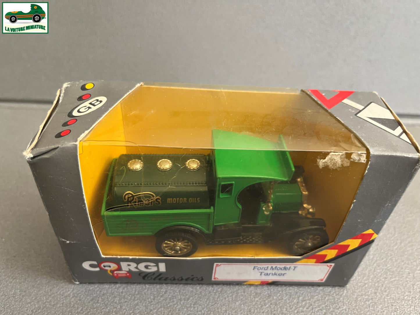 Voiture Miniature Corgi Toys Ford Model T Tanker Rimers 1/43 1/50