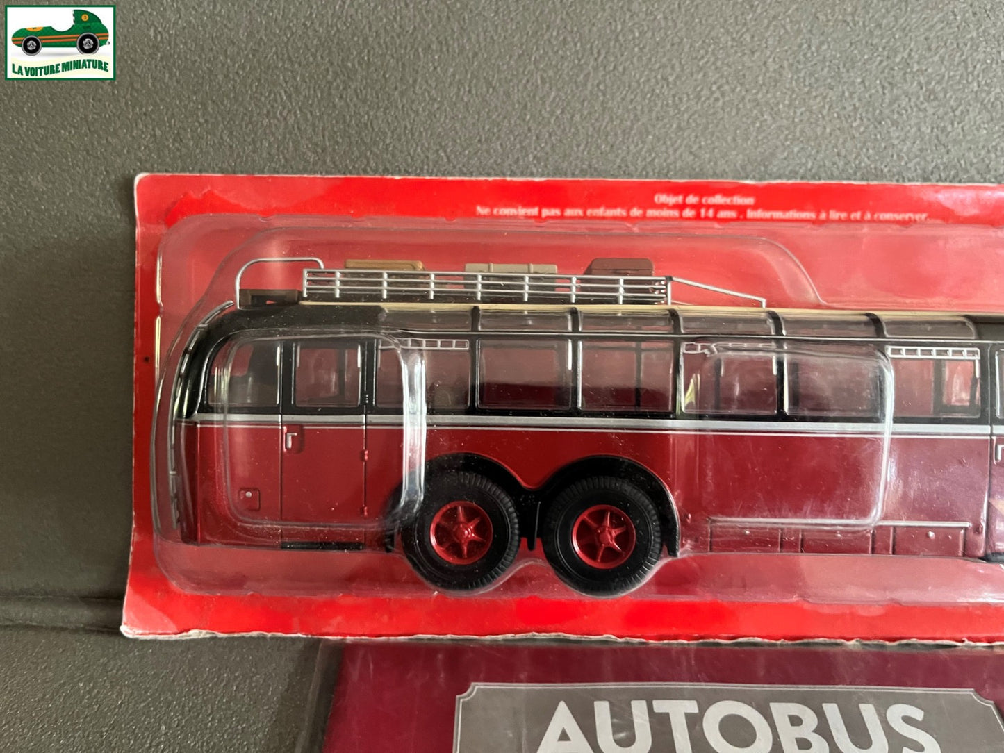 Voiture miniature Mercedes Benz O10000 1938 1/43 Autobus Autocars du Monde