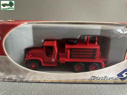 Voiture Miniature Camion 3173 GMC CCF Pompiers Solido au 1/50