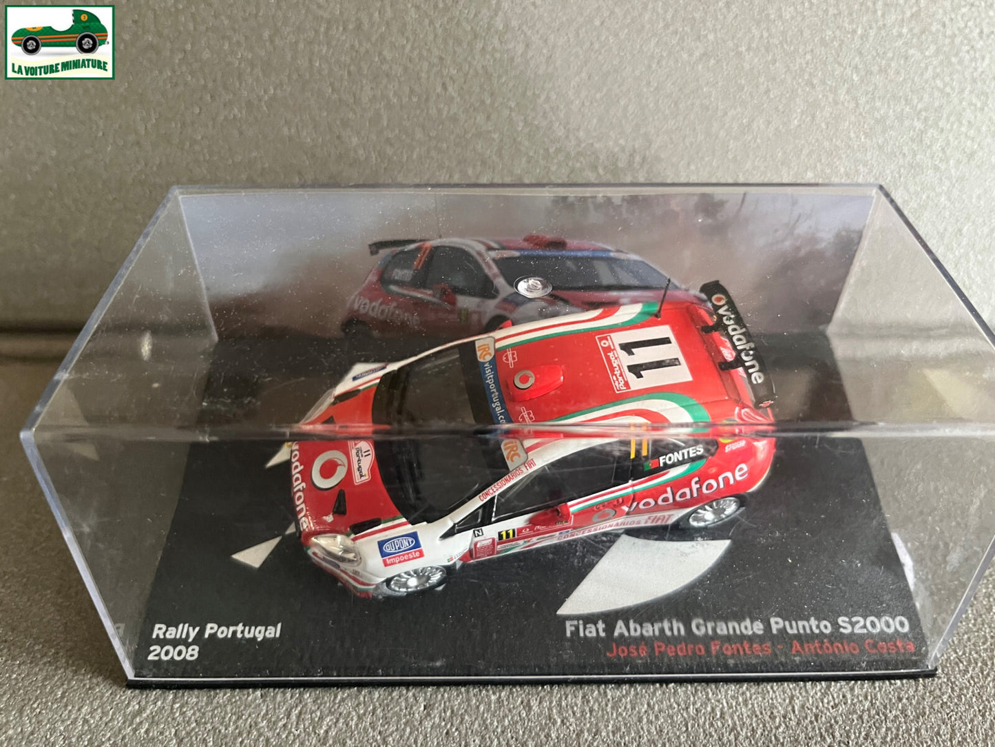 Voiture Miniature Fiat Abarth Grande Punto S200 Rallye Portugal au 1/43