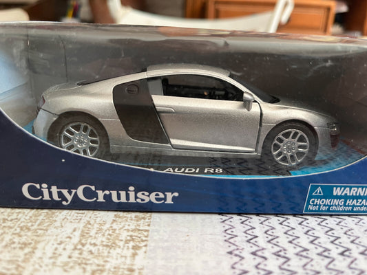 Voiture Miniature Audi R8 New Ray City Cruiser au 1/32
