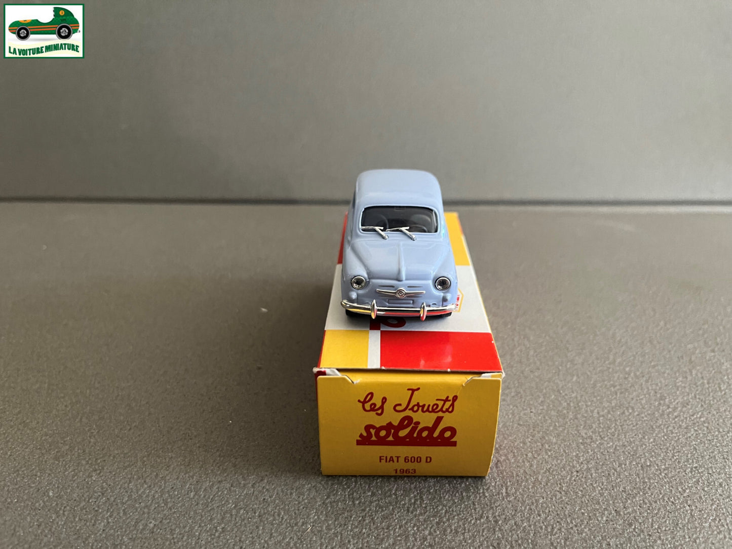 Voiture Miniature Fiat 600D 1963 Solido Hachette 1/43