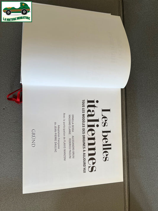 Livre Voiture Automobile Les Belles italiennes Grund
