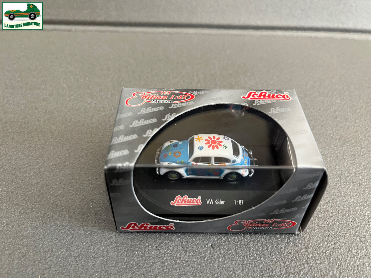 Voiture Miniature Volkswagen VW Kafer Coccinelle Hippies Schuco 1/87 HO
