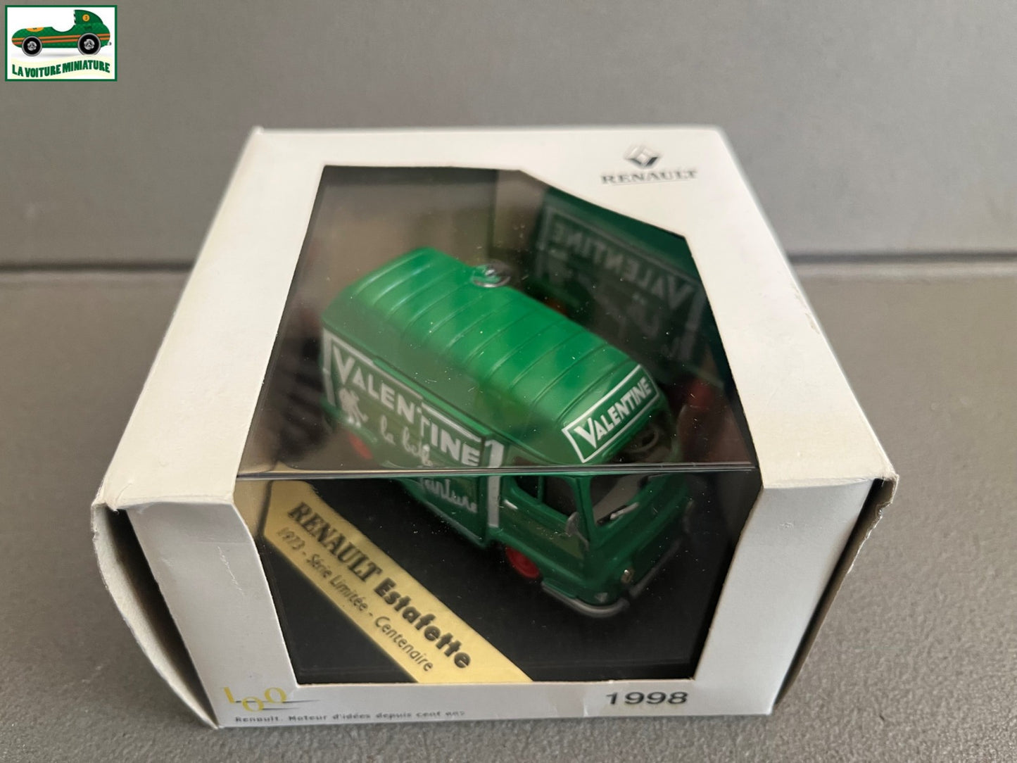 Voiture Miniature Renault Estafette Valentine Centenaire Vitesse au 1/43