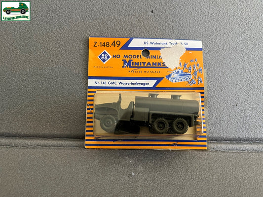 Miniature Engin Militaire Camion Z-148.49 US Watertank Roco Minitanks 1/87 HO
