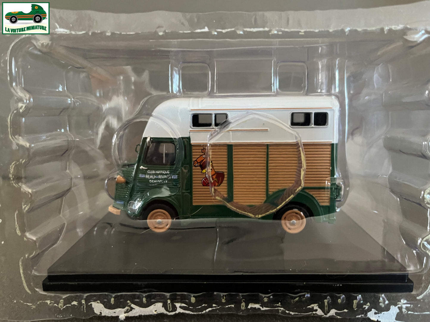 Voiture Miniature Citroen Type H 1958 Club Hippique Eligor Hachette 1/43