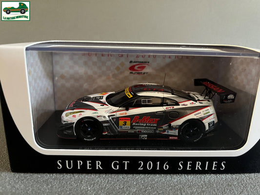 Voiture Miniature B-Max NDDP GT-R Super GT GT300 2016 Ebbro 1/43