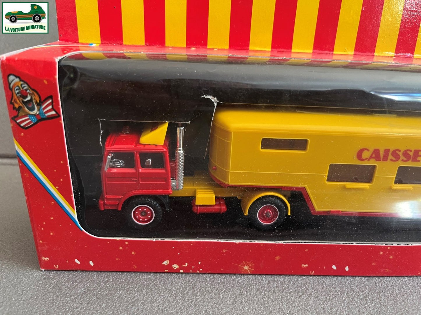 Voiture Miniature Semi Remorque Renault Transport Caisse Pinder Verem 808 1/50
