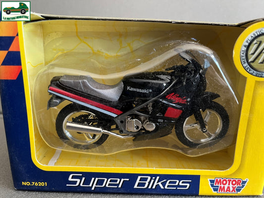 Moto miniature Kawasaki Ninja Super Bikes Motor Max 1/18