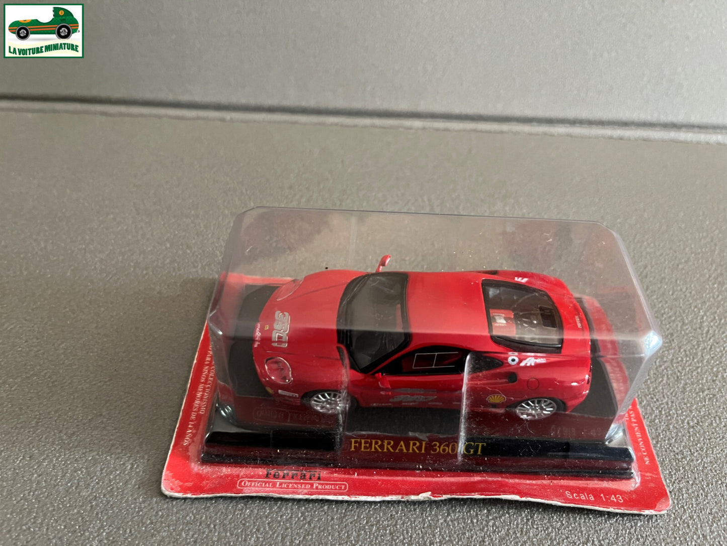 Voiture miniature Collection Ferrari 360 GT Ixo Fabbri au 1/43