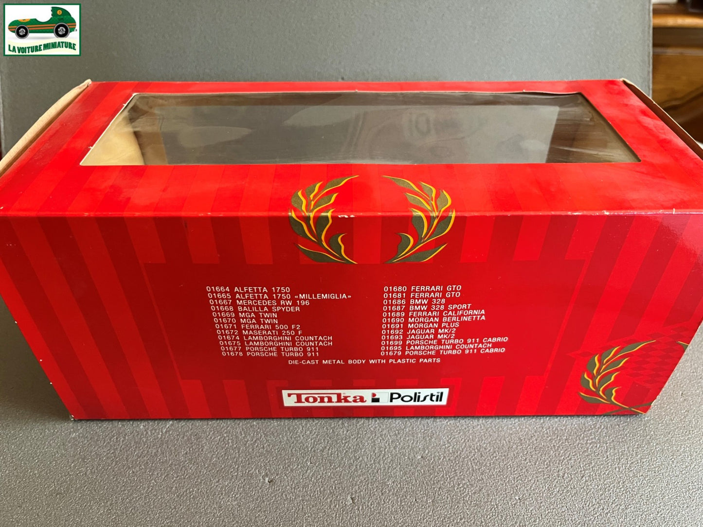 Voiture miniature Ferrari 500 F2 Polistil au 1/16