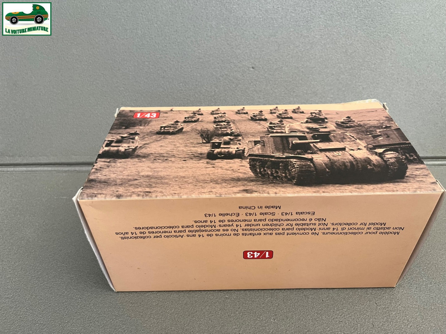 Miniature Militaire Blindé Char Infantry Tank Mk. IV Churchill France 1944 1/43