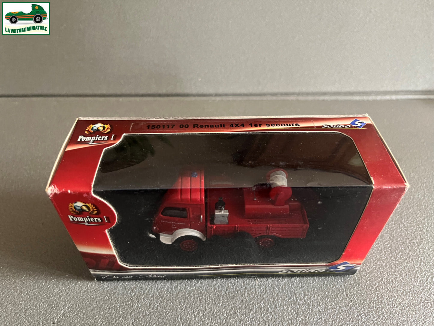Voiture Miniature Camion 150117 Renault 4x4 1er Secours Pompiers Solido au 1/50