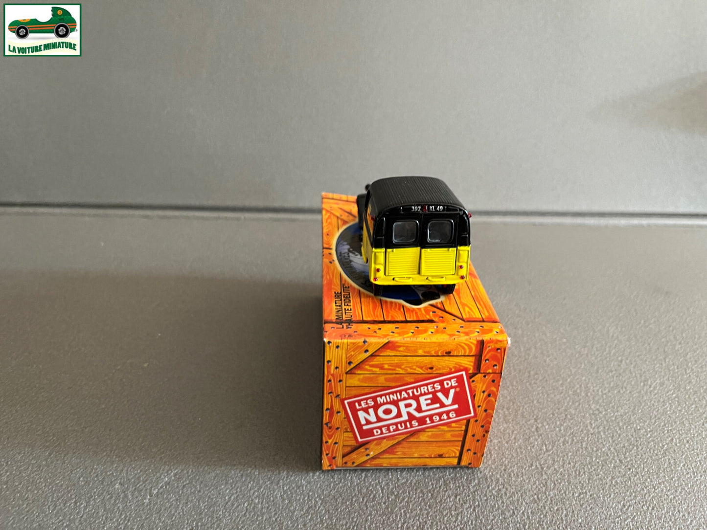 Voiture miniature Citroen 2cv Azu dusolier Norev Hachette au 1/43