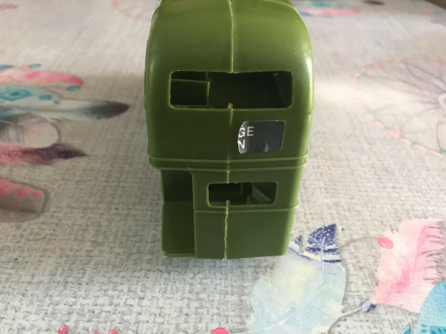 Jouet Ancien Plastique Car Bus Ireland for Holidays College Green 20cm environ