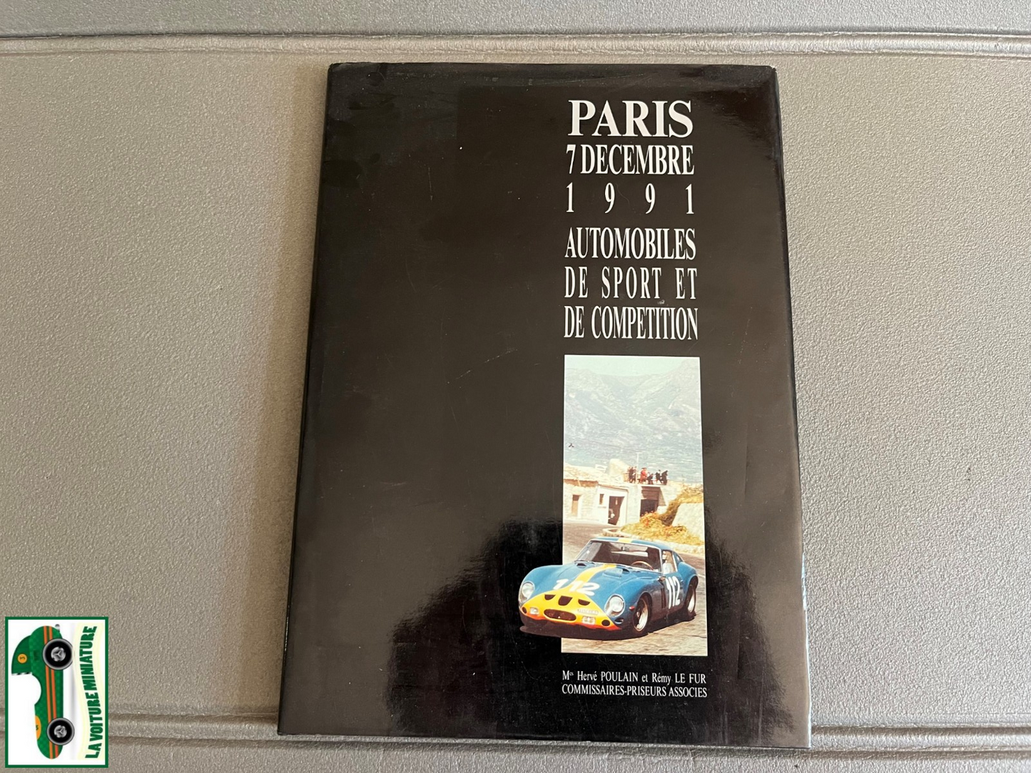 Livre Voiture Automobile Catalogue Paris 7 Décembre 1991 Sport Drouot