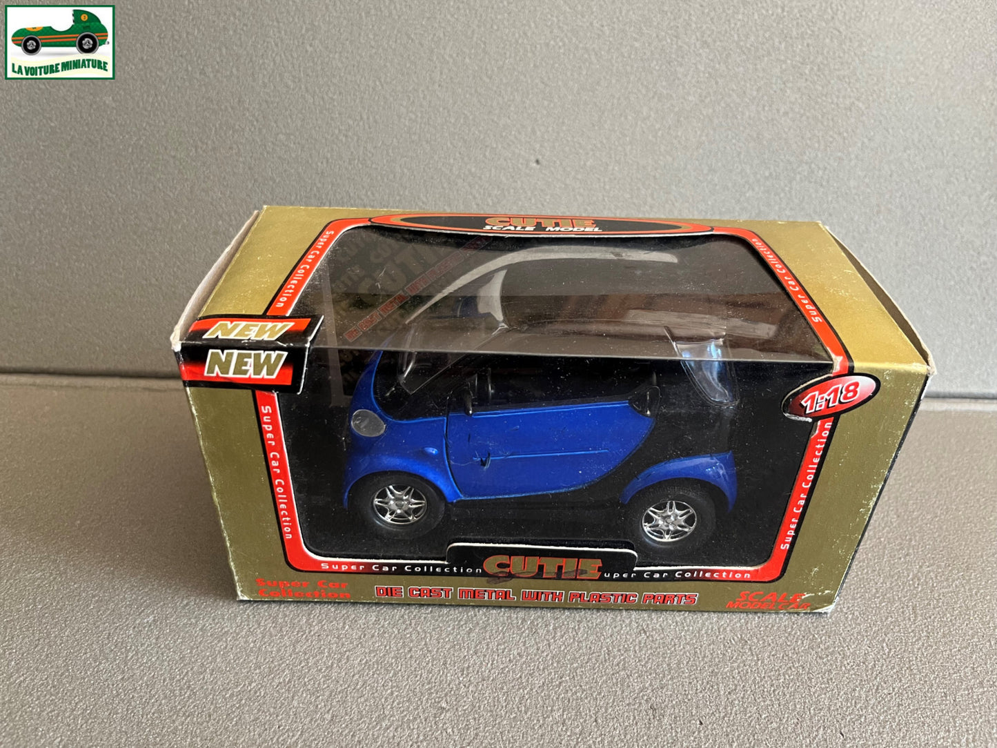 Voiture miniature Smart 1ère Version Cutie au 1/18