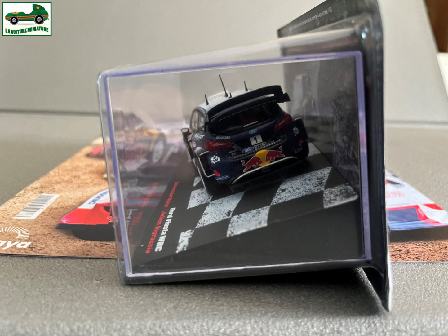 Miniature Ford Fiesta WRC Monte Carlo 2018 Ogier Vainqueur Rallye Altaya 1/43