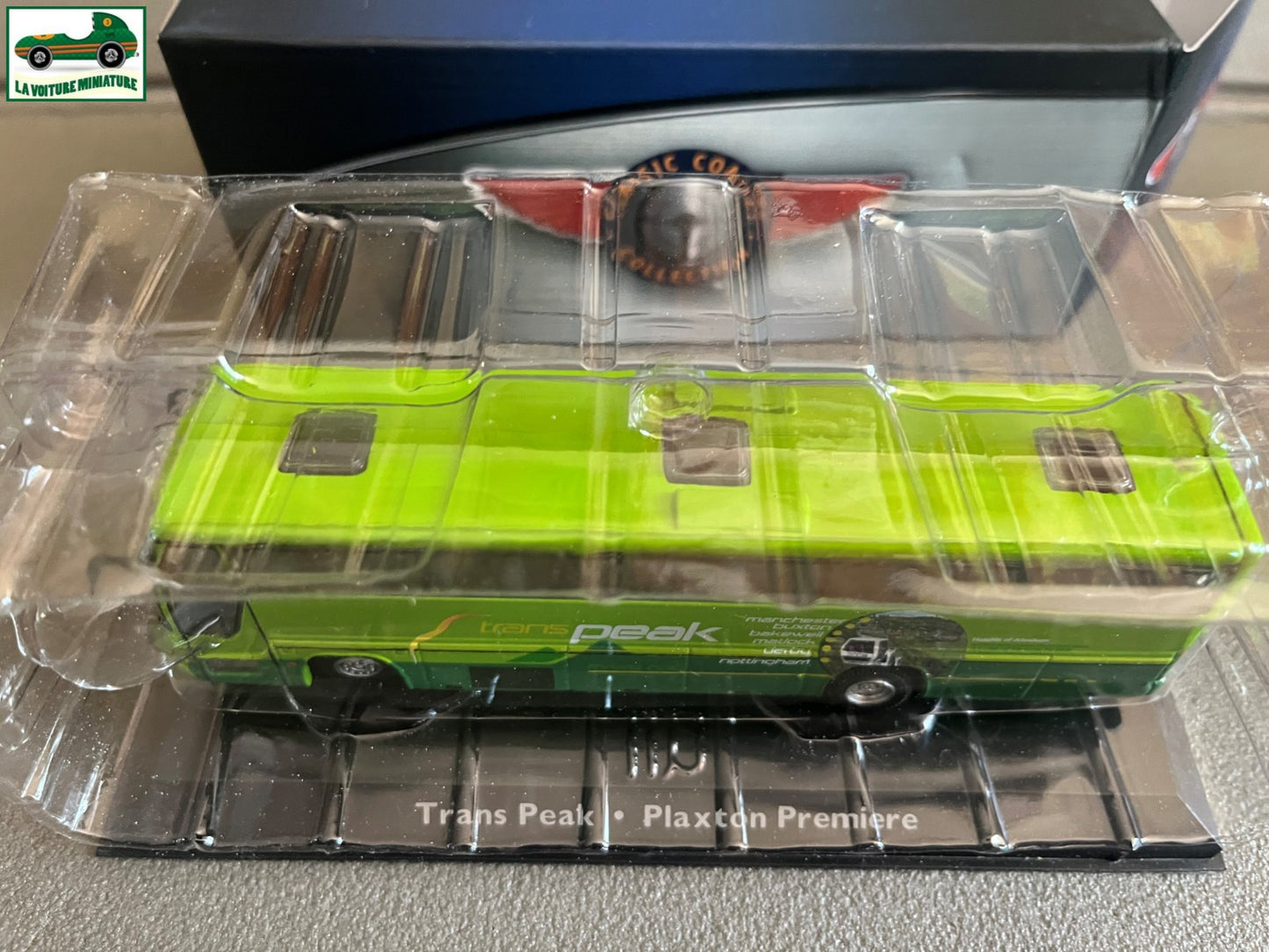 Voiture miniature Trans Peak Plaxton Premiere Autobus Autocar Bus Atlas 1/72