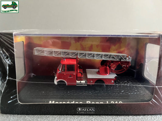 Voiture miniature Camion Pompiers Mercedes Benz L319 Editions Atlas au 1/72