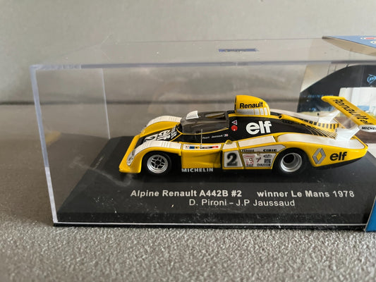 Voiture Miniature Alpine Renault A442B Winner Le Mans 1978 Ixo au 1/43