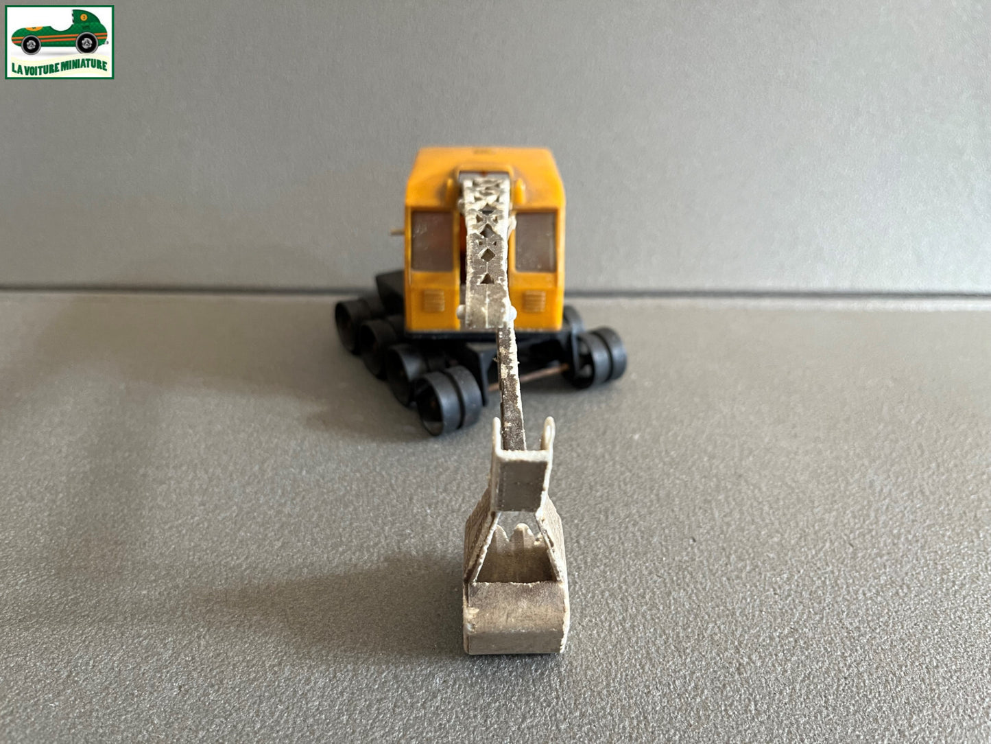 Ancienne Miniature Plastique Pelle Mécanique Norev France Epave 1/43