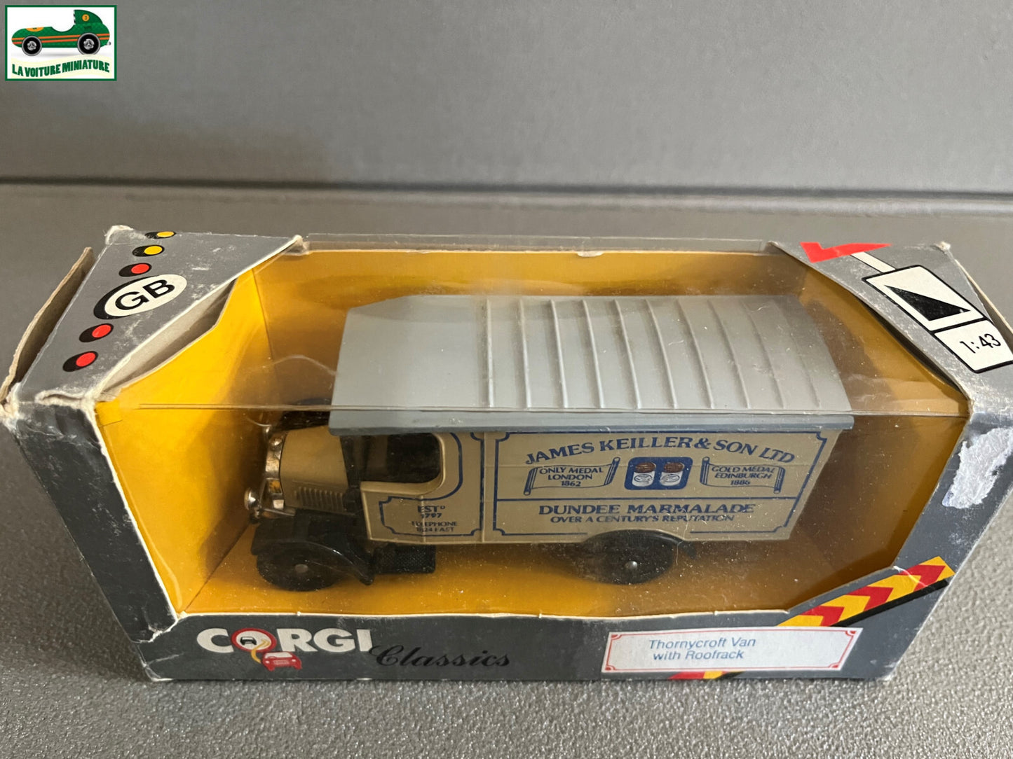 Voiture Miniature Corgi Toys Thornycroft James Keiller 1/43 1/50