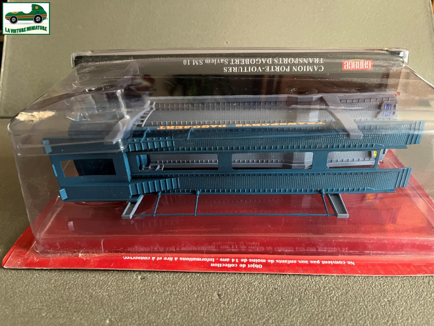 Voiture miniature Camion Portes Voitures Transports Saviem SM 10 Dagobert 1/43