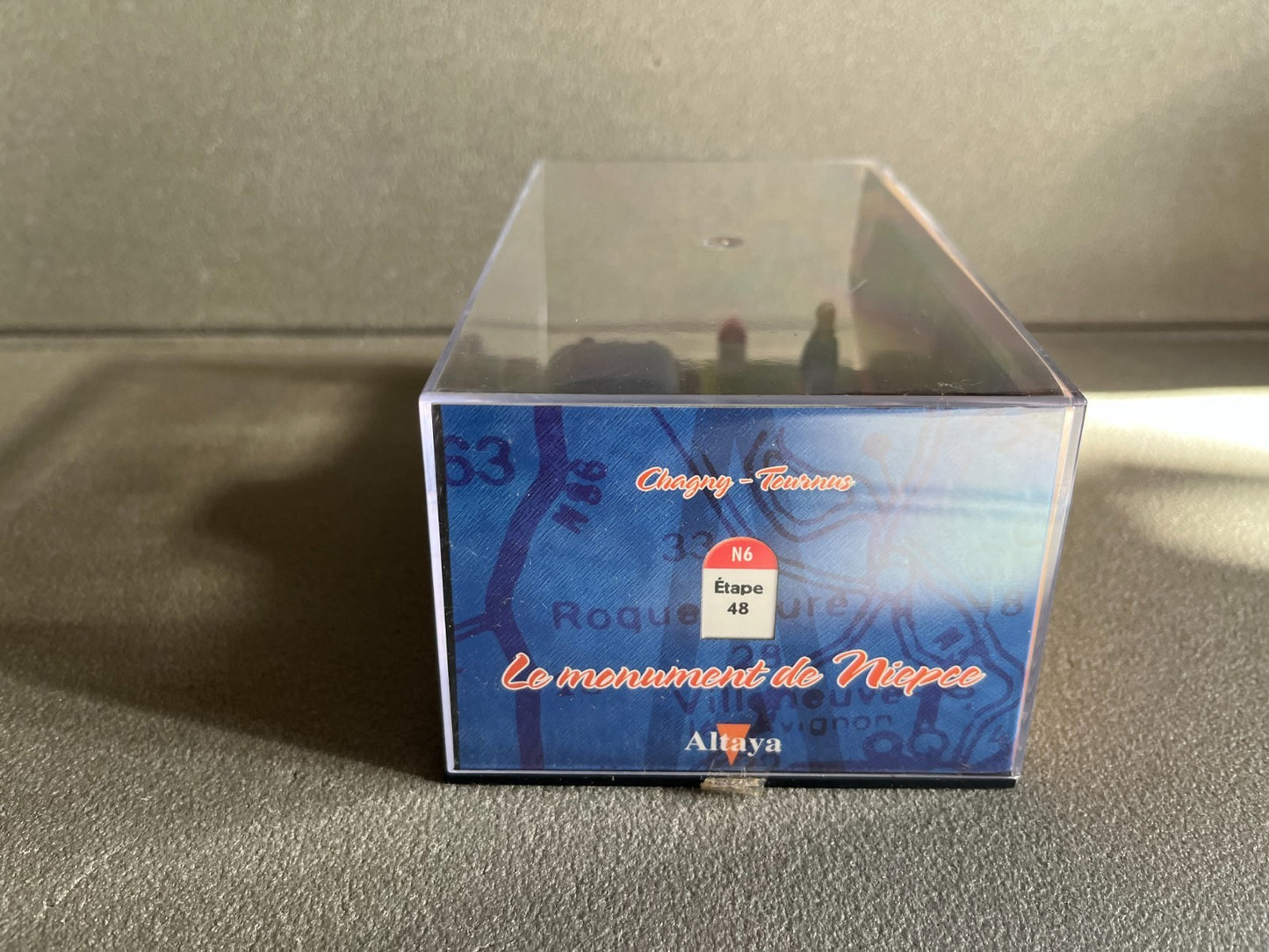 Voiture Miniature Simca 8 Etape 48 La Route Bleue RN7 1/43