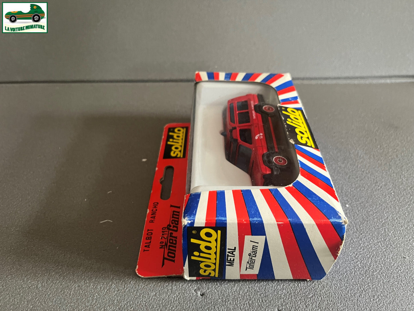 Voiture Miniature 2119 Talbot Rancho Pompiers Solido au 1/43