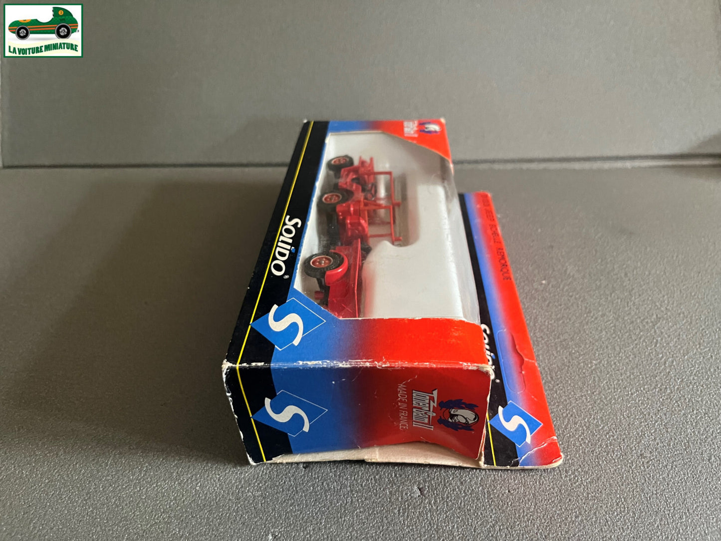 Voiture Miniature 3133 Jeep Echelle Remorque Pompiers Solido au 1/43