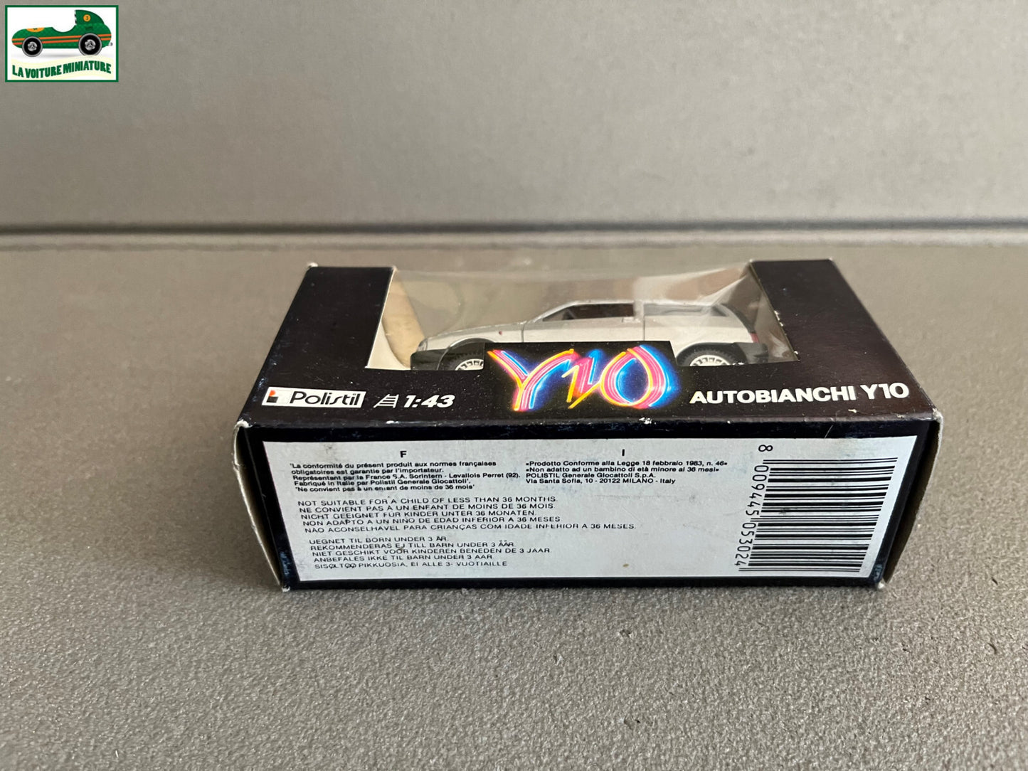 Ancienne Voiture miniature Autobianchi Y10 Polistil Italy au 1/43
