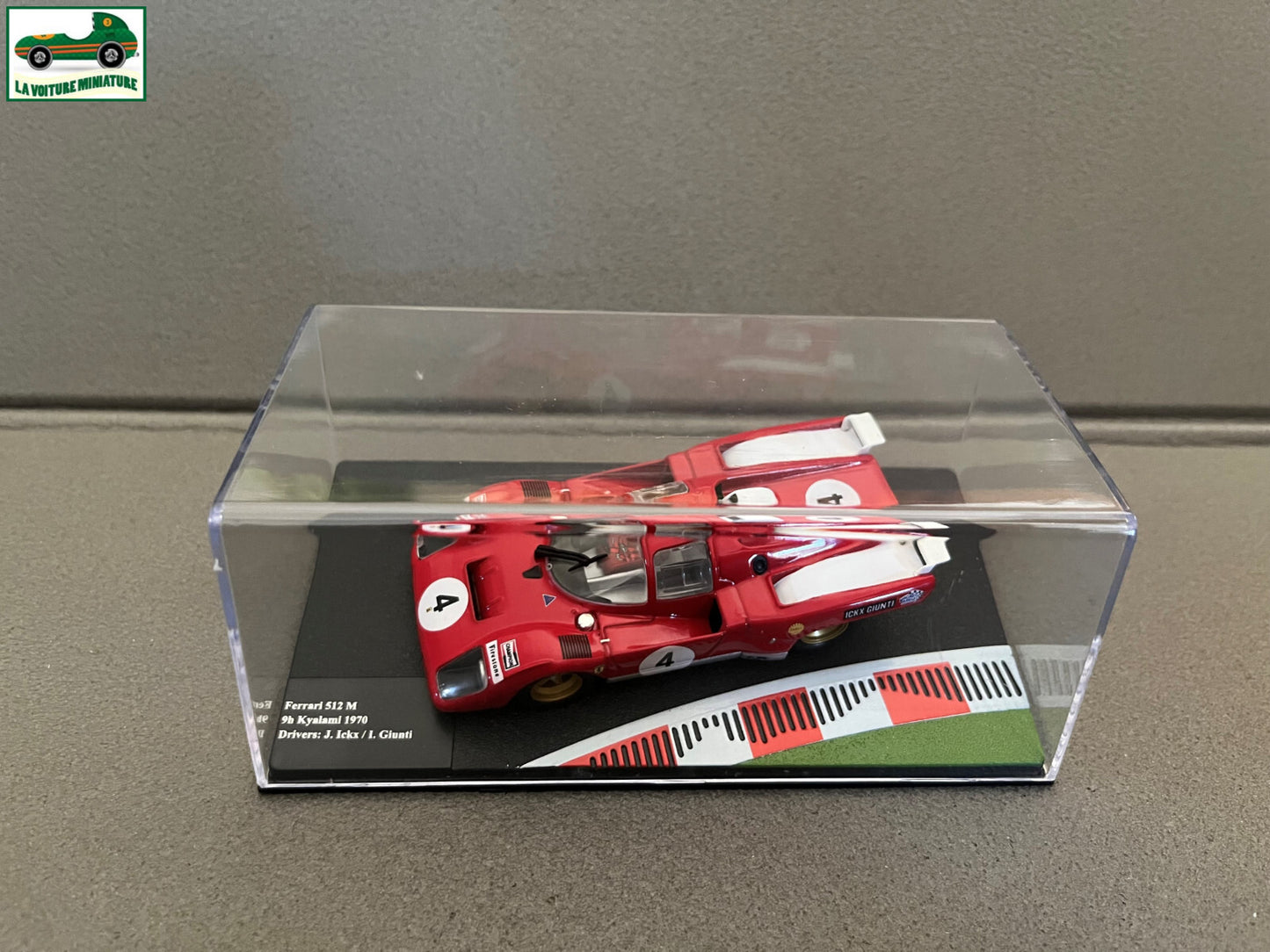 Voiture miniature Collection Ferrari 512 M 9h Kyalami 1970 1/43
