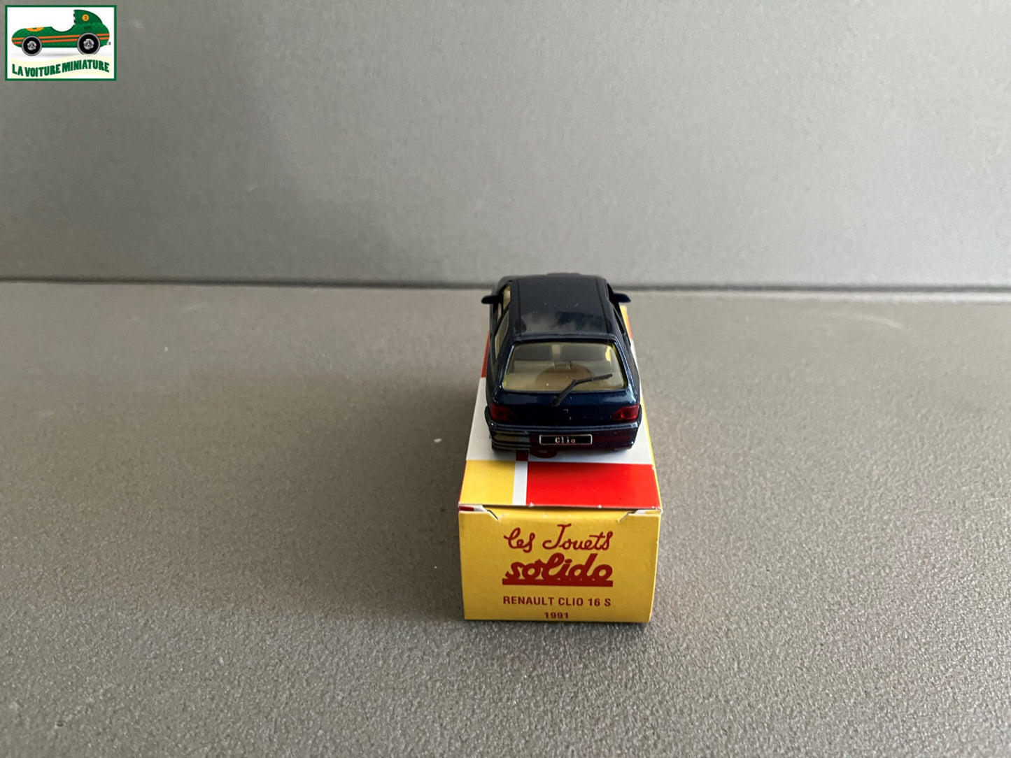 Voiture Miniature Renault Clio 16S 1991 Solido Hachette 1/43
