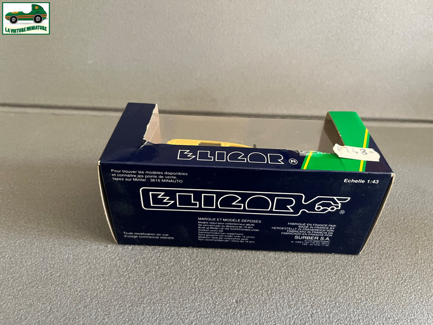 Voiture miniature Citroen Berlingo La Poste Eligor France 1/43