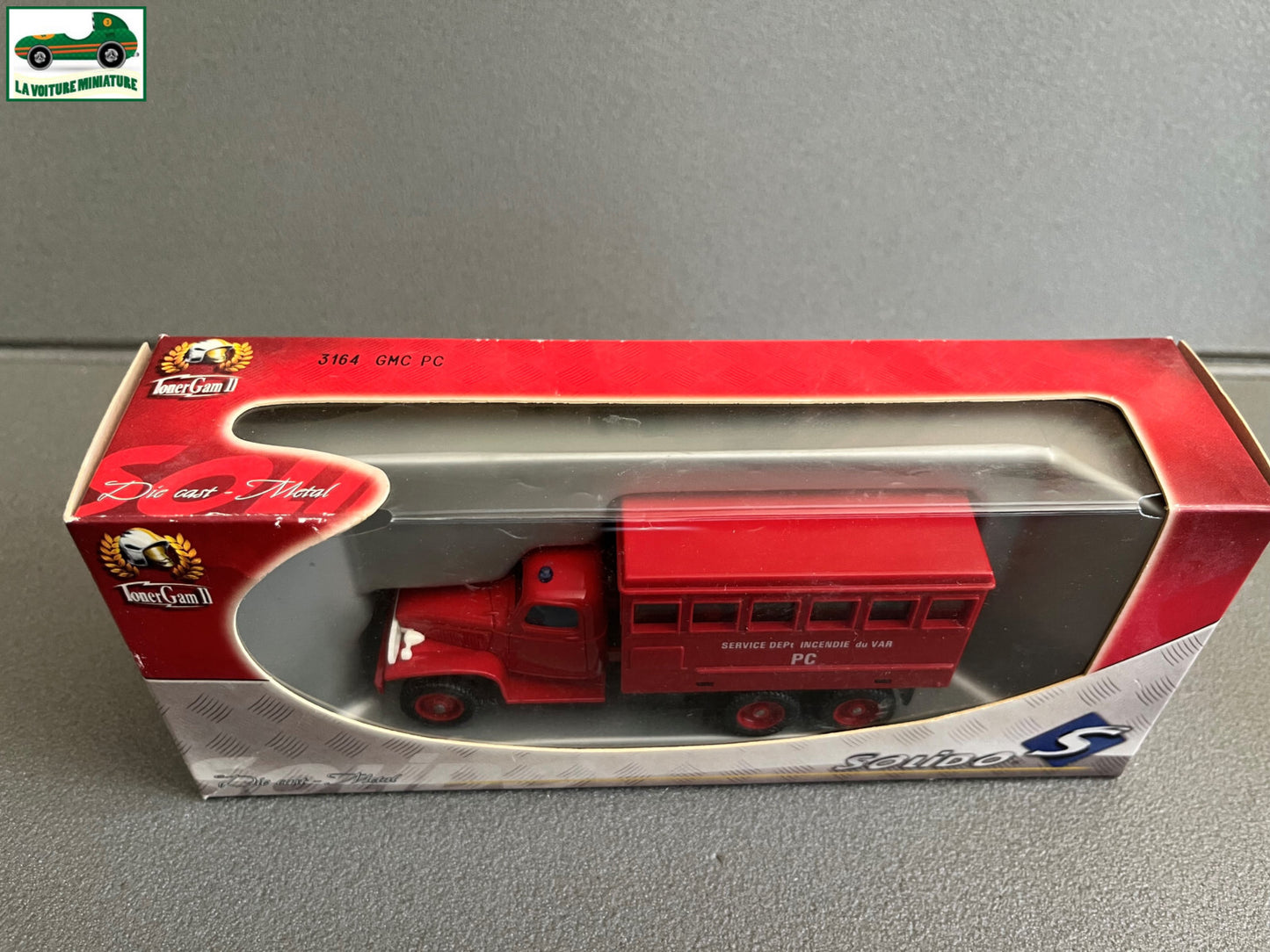 Voiture Miniature Pompiers Camion 3164 GMC PC Solido TonerGam 1/50