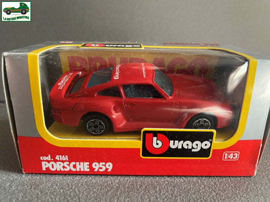 Voiture miniature Burago Porsche 959 cod 4161 au 1/43