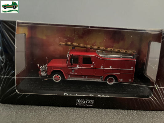 Voiture miniature Camion Pompiers Dodge D-500 Editions Atlas au 1/72
