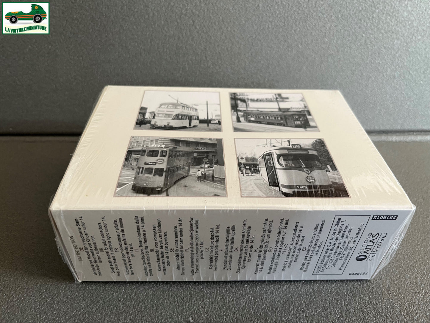 Voiture Miniature Tramway Motrice D TED 1935 Ixo Atlas au 1/87