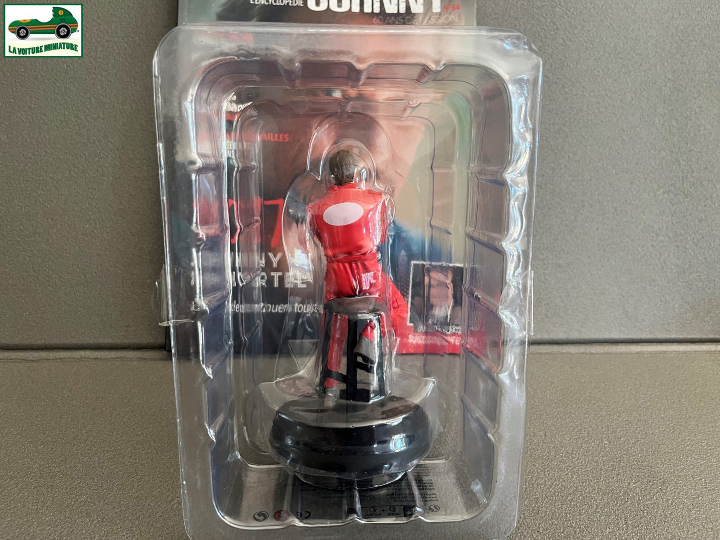 Figurine de Collection Johnny Hallyday + Livret N°54