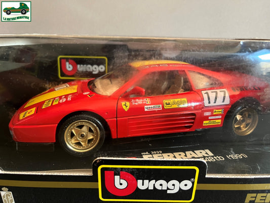 Voiture miniature Ferrari Evoluzione 348tb Burago au 1/18