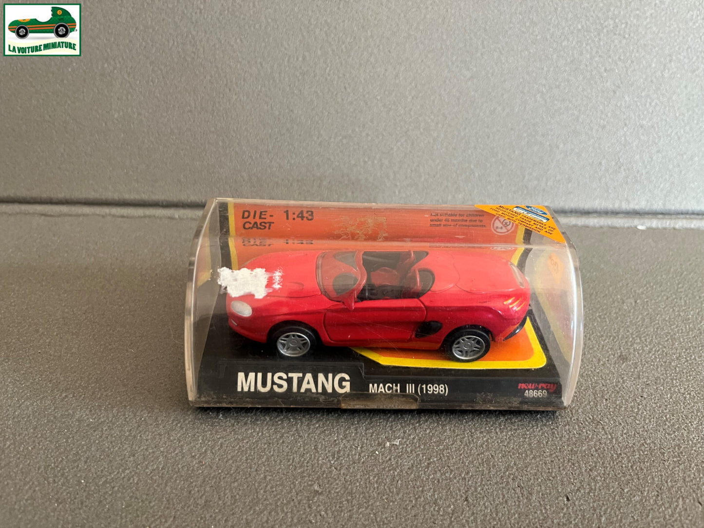 Voiture miniature Ford Mustang Mach III 1998 NewRay au 1/43
