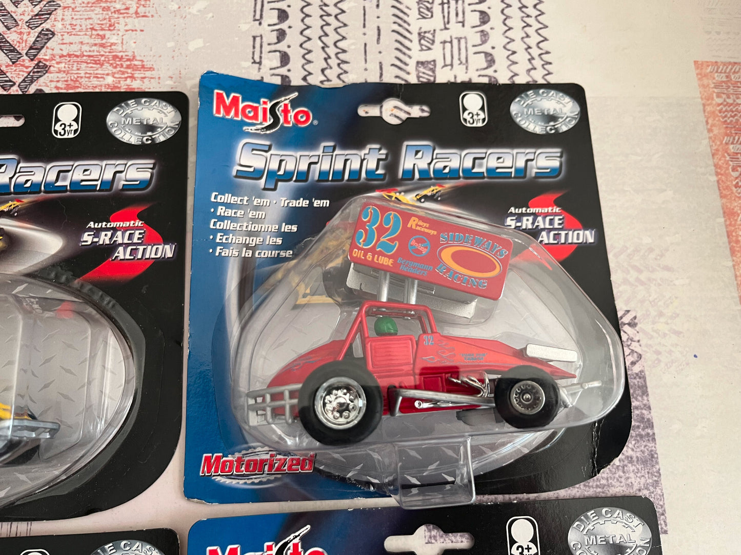 Voiture Miniature Lot de 4 Buggy Maisto Sprint Racers 2001 2002